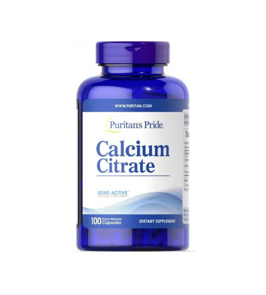 Puritan's Pride Calcium Citrate 1000 mg (100 капс)