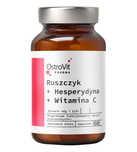 OstroVit Pharma Ruscus + Hesperidin + Vitamin C (60 капс)