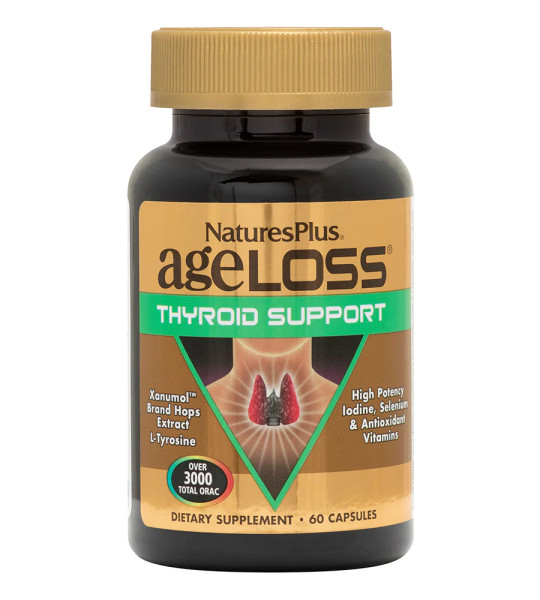 NaturesPlus Ageloss Thyroid Support (60 капс)