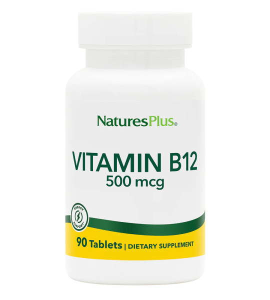 NaturesPlus Vitamin B12 500 mcg (90 табл)