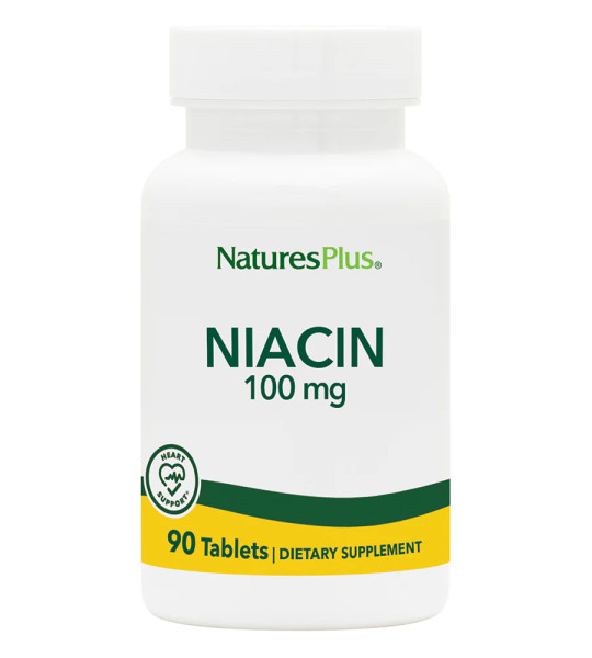 NaturesPlus Niacin 100 mg (90 табл)