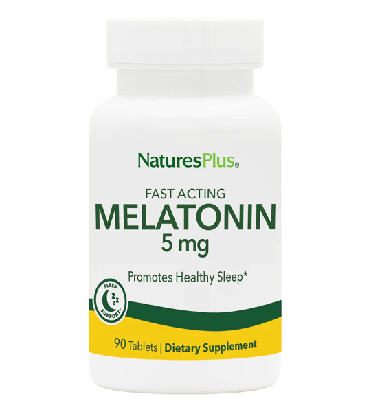 NaturesPlus Melatonin 5 mg (90 табл)
