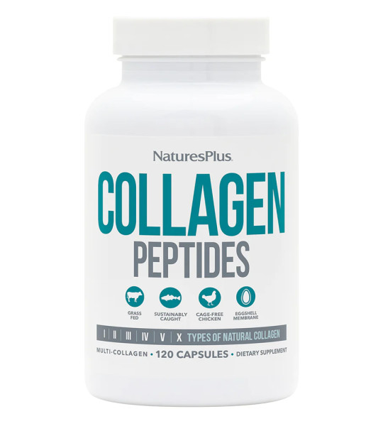 NaturesPlus Collagen Peptides (120 капс)