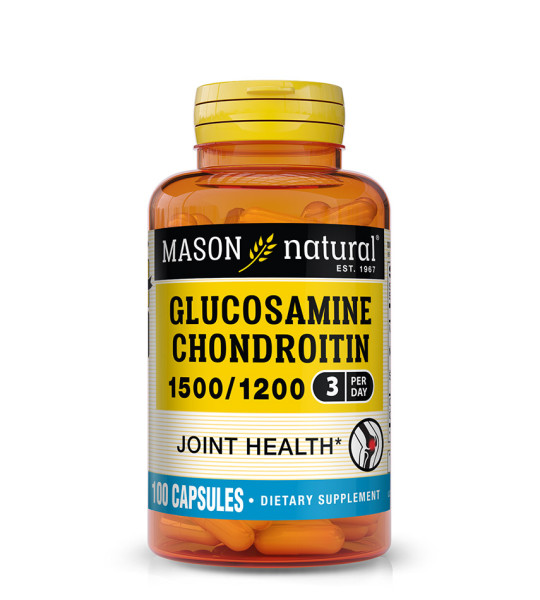 Mason Natural Glucosamine Chondroitin 1500/1200 (100 капс)