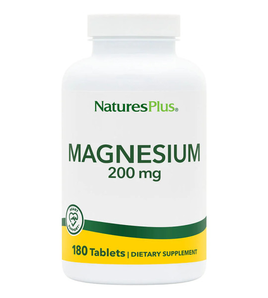 NaturesPlus Magnesium 200 mg (180 табл)