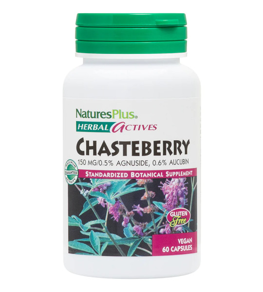 NaturesPlus Chasteberry 150 mg Veg Caps (60 капс)