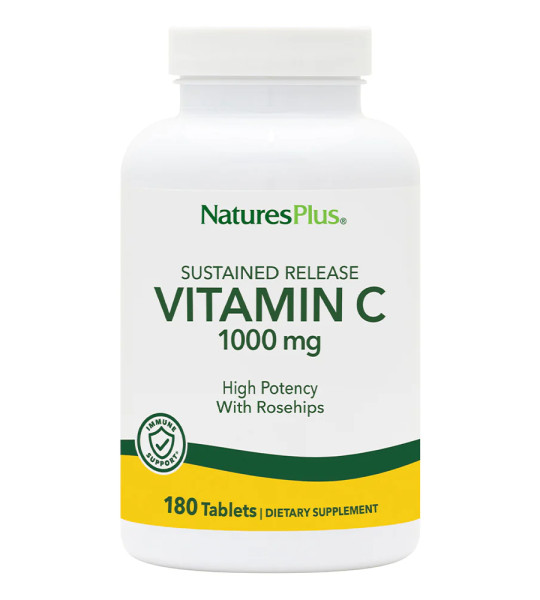 NaturesPlus Vitamin C 1000 mg (180 табл)