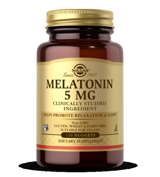 Solgar Melatonin 5 mg Nuggets (120 табл)