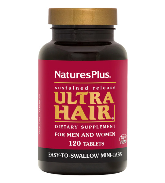 NaturesPlus Ultra Hair Mini-Tabs (120 табл)