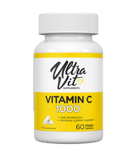 UltraVit Vitamin C 1000 mg Veg Caps (60 капс)