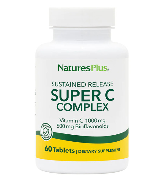 NaturesPlus Super C Complex 1000 mg (60 табл)