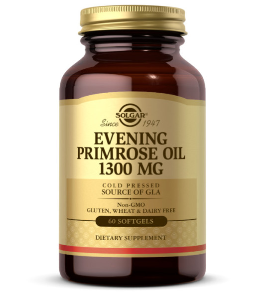 Solgar Evening Primrose Oil 1300 mg Softgels (60 капс)