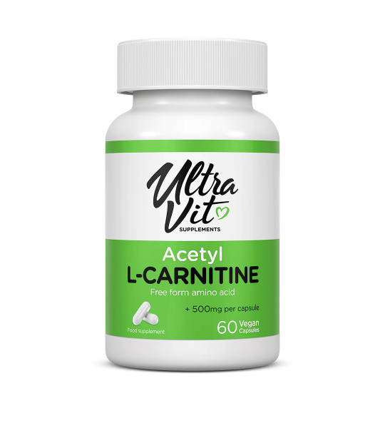 UltraVit Acetyl L-Carnitine 500 mg Veg Caps (60 капс)