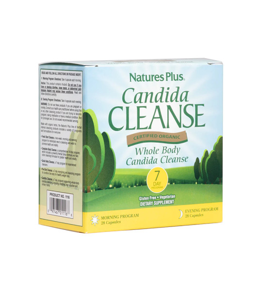 NaturesPlus Candida Cleanse 7 Day Program (28 капс)