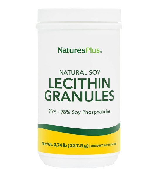 NaturesPlus Natural Soy Lecithin Granules (337.5 грамм)