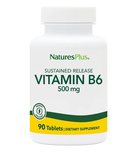 NaturesPlus Vitamin B6 500 mg (90 табл)