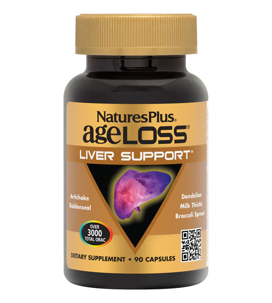 NaturesPlus Ageloss Liver Support (90 капс)