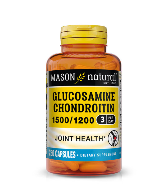 Mason Natural Glucosamine Chondroitin 1500/1200 (280 капс)