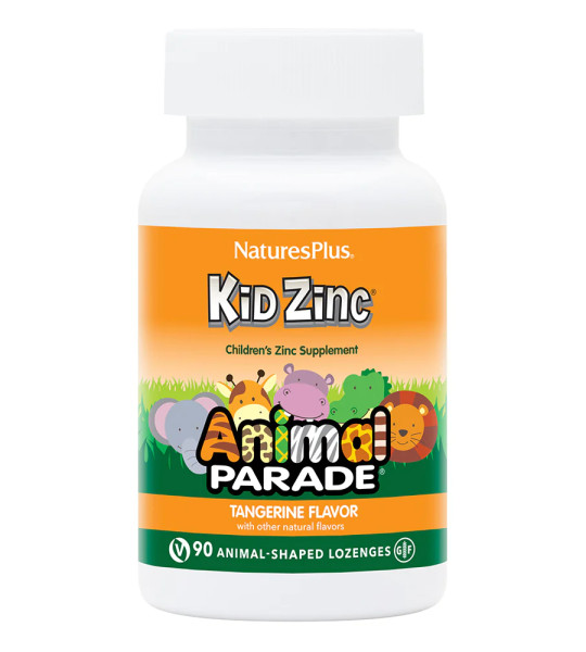 NaturesPlus Animal Parade Kid Zinc (90 жев табл)