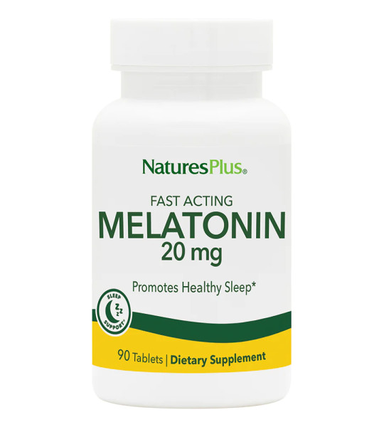 NaturesPlus Melatonin 20 mg (90 табл)