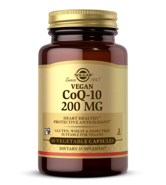 Solgar CoQ-10 200 mg Veg Caps (30 капс)