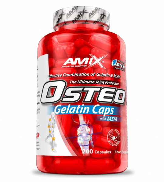 Amix Osteo Gelatin Caps with MSM (200 капс)