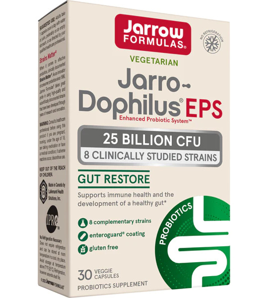 Jarrow Formulas Jarro-Dophilus EPS 25 Billion CFU Veg Caps (30 капс)