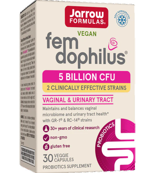 Jarrow Formulas Fem Dophilus 5 Billion CFU Veg Caps (30 капс)