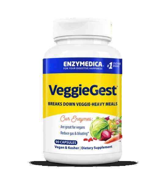 Enzymedica VeggieGest (90 капс)