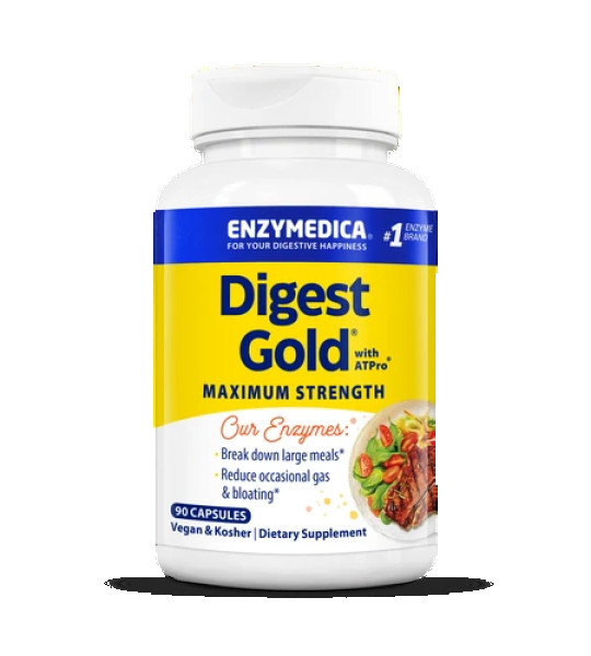 Enzymedica Digest Gold with ATPro (90 капс)