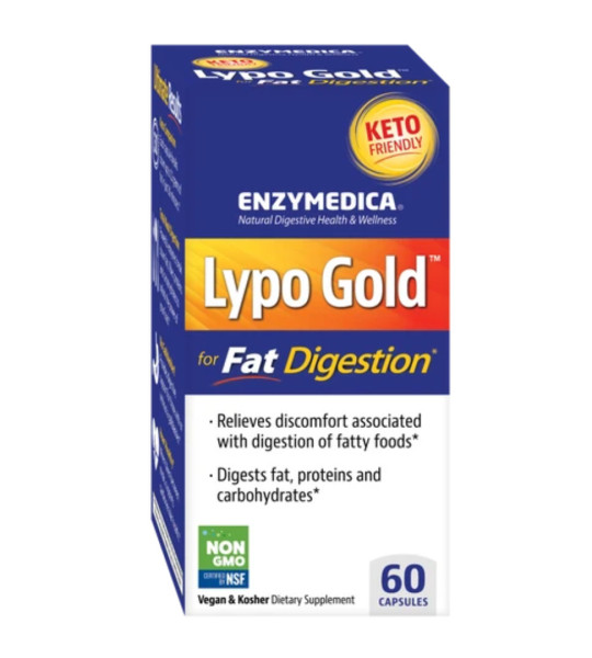 Enzymedica Lypo Gold (60 капс)