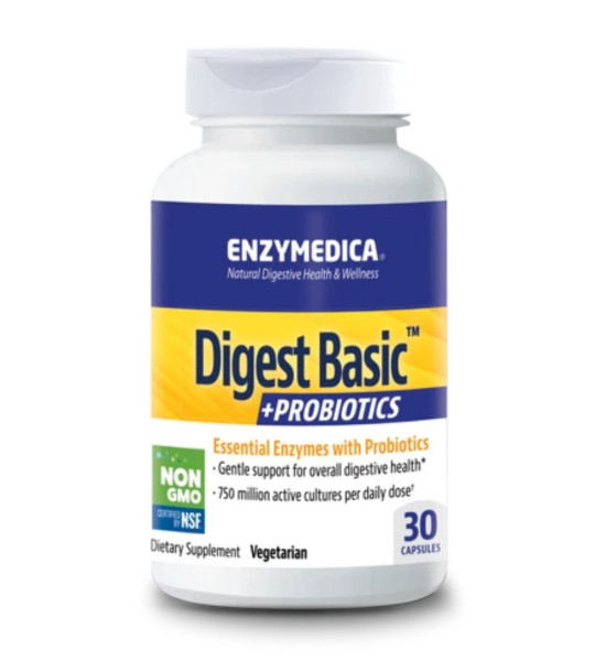 Enzymedica Digest Basic + Probiotics (30 капс)