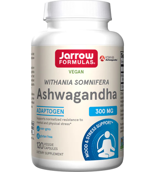 Jarrow Formulas Ashwagandha 300 mg Veg Caps (120 капс)