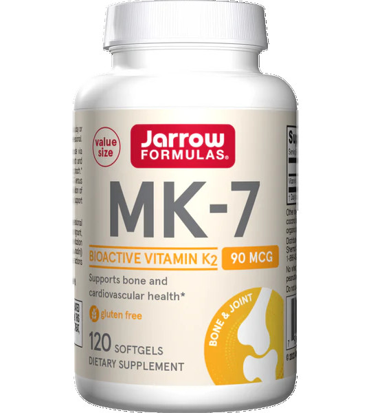 Jarrow Formulas MK-7 90 mcg Softgels (120 капс)
