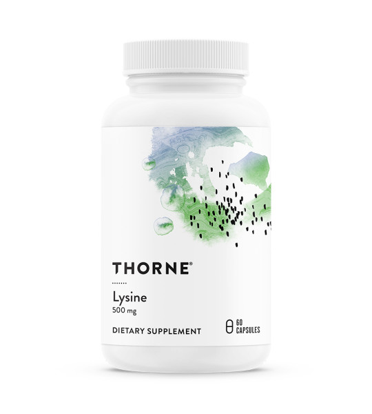 Thorne Lysine 500 mg (60 капс)