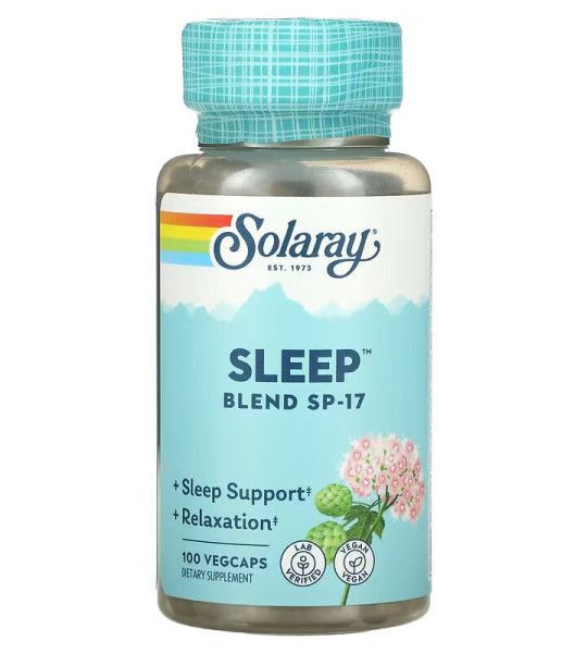 Solaray Sleep Blend SP-17 Veg Caps (100 капс)