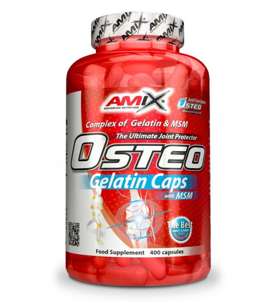 Amix Osteo Gelatin Caps with MSM (400 капс)