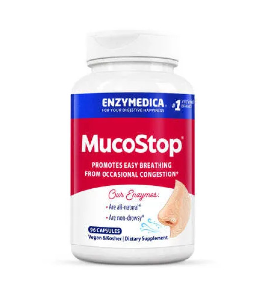 Enzymedica MucoStop (96 капс)