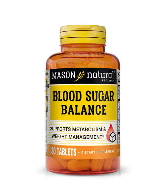 Mason Natural Blood Sugar Balance (30 табл)