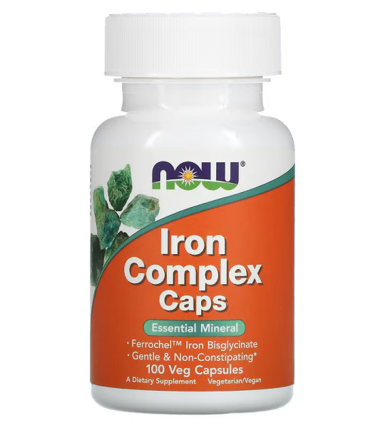 NOW Iron Complex Veg Caps (100 капс)