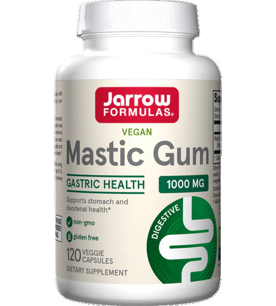 Jarrow Formulas Mastic Gum 1000 mg Veg Caps (120 капс)