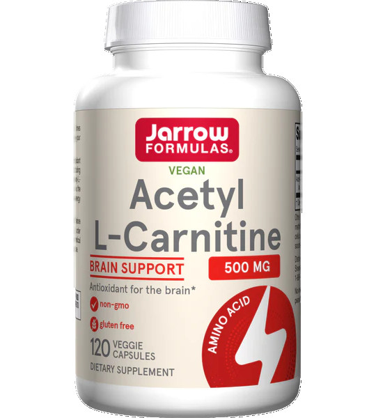 Jarrow Formulas Acetyl L-Carnitine 500 mg Veg Caps (120 капс)