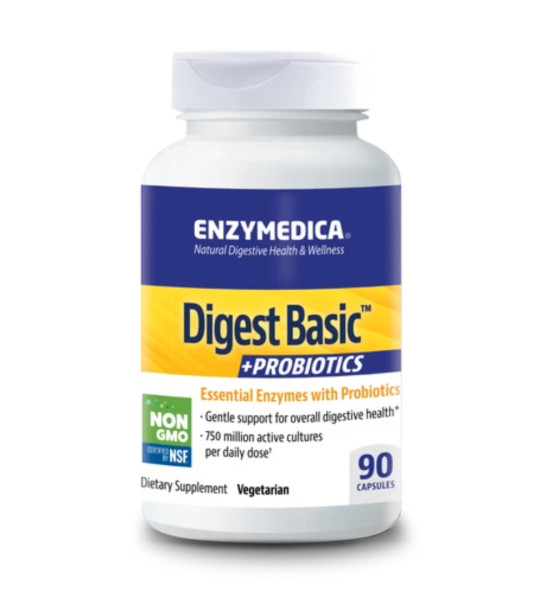 Enzymedica Digest Basic + Probiotics (90 капс)