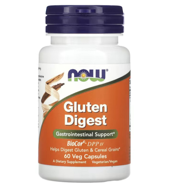 NOW Gluten Digest Veg Caps (60 капс)