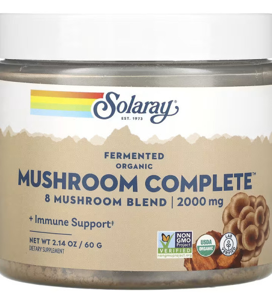 Solaray Mushroom Complete 2000 mg (60 грам)