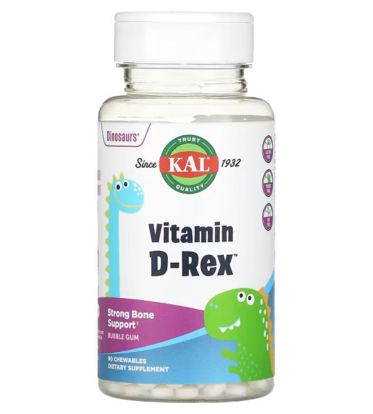 KAL Vitamin D-Rex Chewables (90 табл)