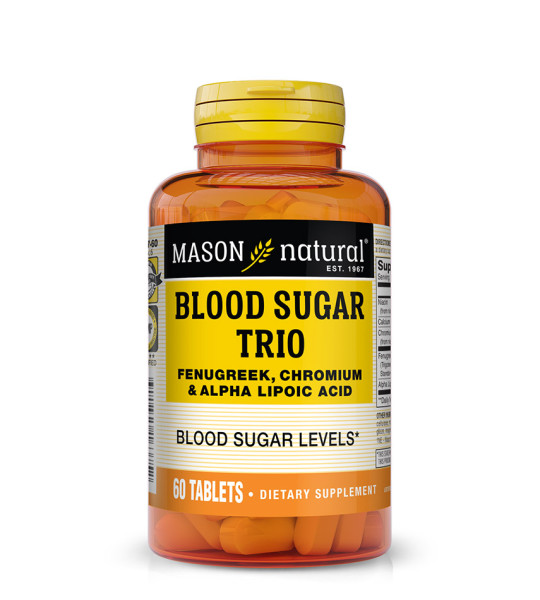 Mason Natural Blood Sugar Trio (60 табл)
