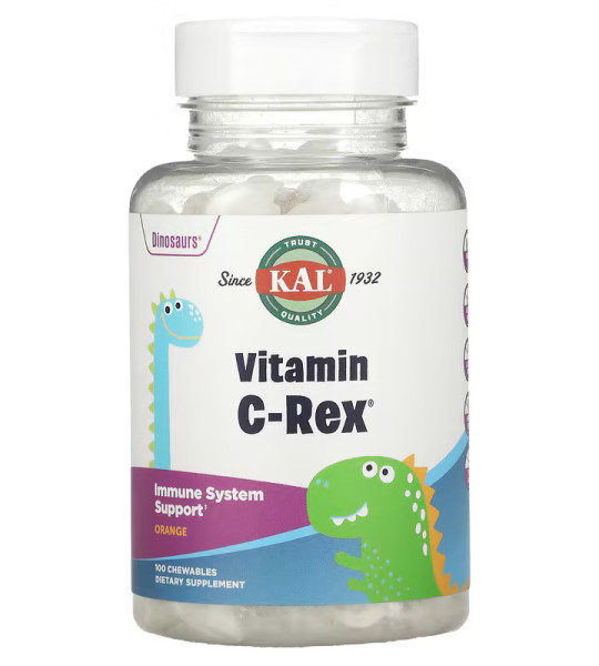 KAL Vitamin C-Rex Chewables (100 табл)