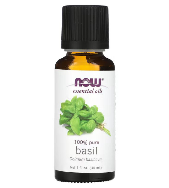 NOW Essential Oils Basil (30 ml)