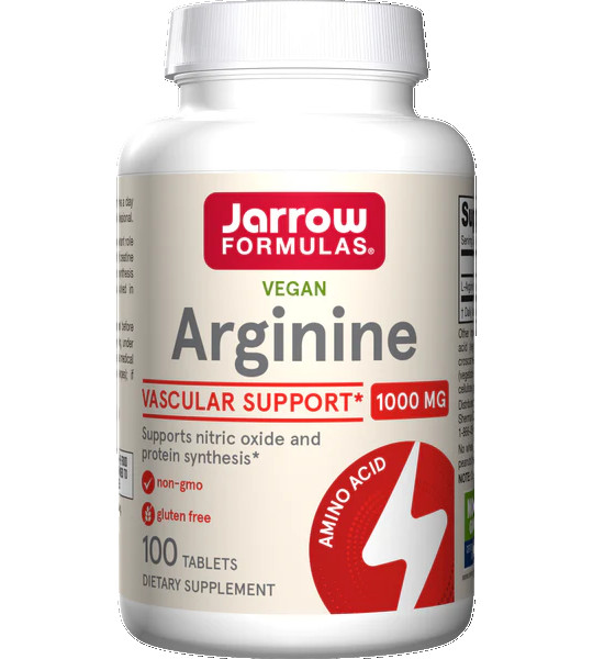 Jarrow Formulas Arginine 1000 mg (100 табл)
